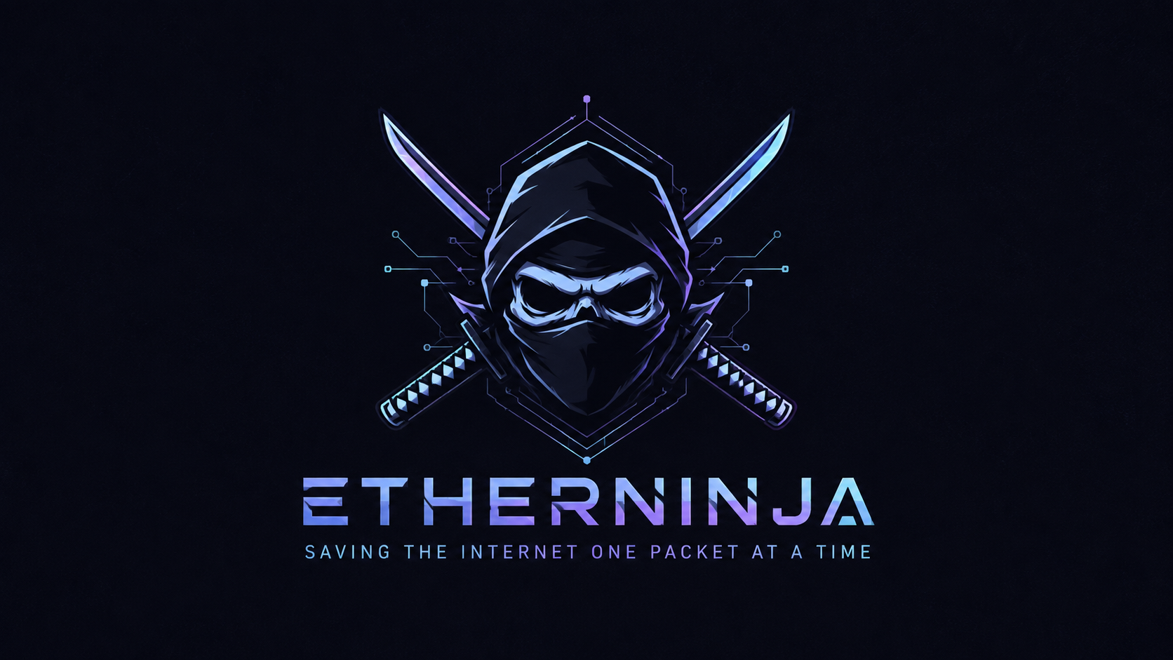ETHERNINJA brand lockup